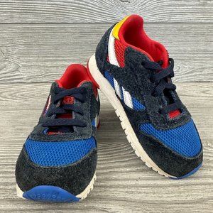 Reebok Classic 518 Kids 6 Multicolor Trainers Color Block Lace Up Sneakers Shoes